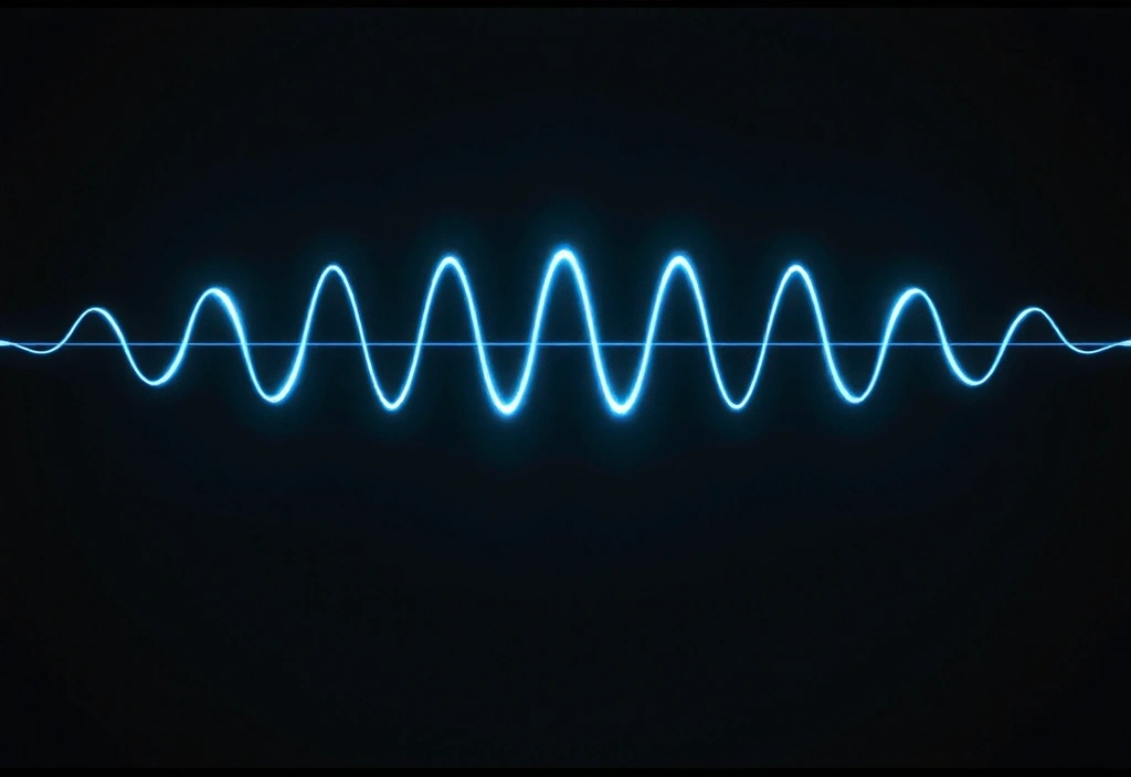 Visualizzazione concettuale dell'onda millimetrica 5G compressa